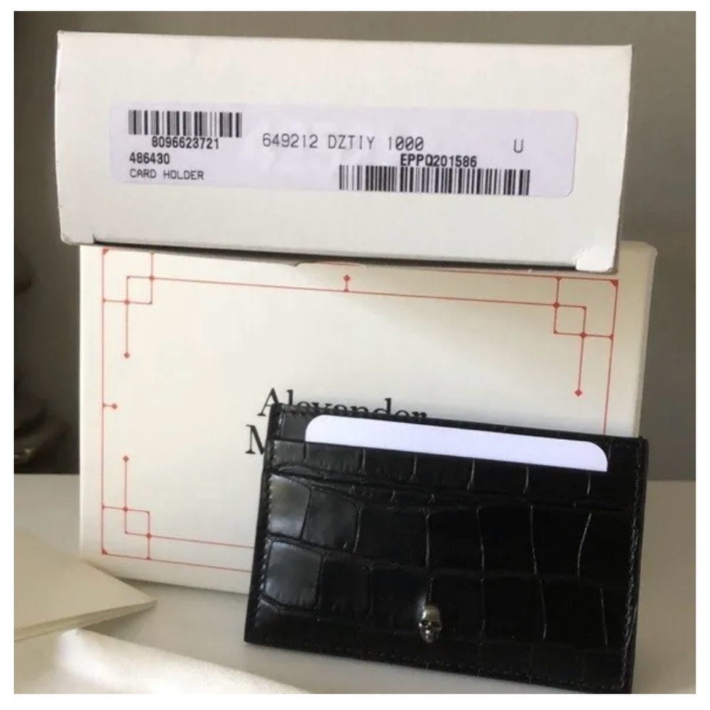 Alexander McQueen Men’s Card holder Wallet